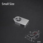 Aluminum Alloy Aquarium Tube Holder Clamp (Water Pipe Hose Mount, Tank Glass Clip)