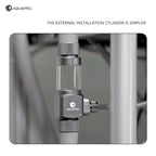 AQUAPRO External CO2 Atomizer Diffuser (Aluminum, Planted Tank, Fine Mist)