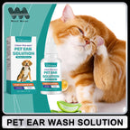 Pet Ear Cleaner Remove Ear Mites Odor Removal Dirt Relieve Itching Reduce Redness Soothing Nourishing Deodorization Pet Ear Care