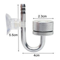Aquarium CO2 Diffuser & Bubble Atomizer (Suction Cup, Planted Tank, Fine Mist Reactor)
