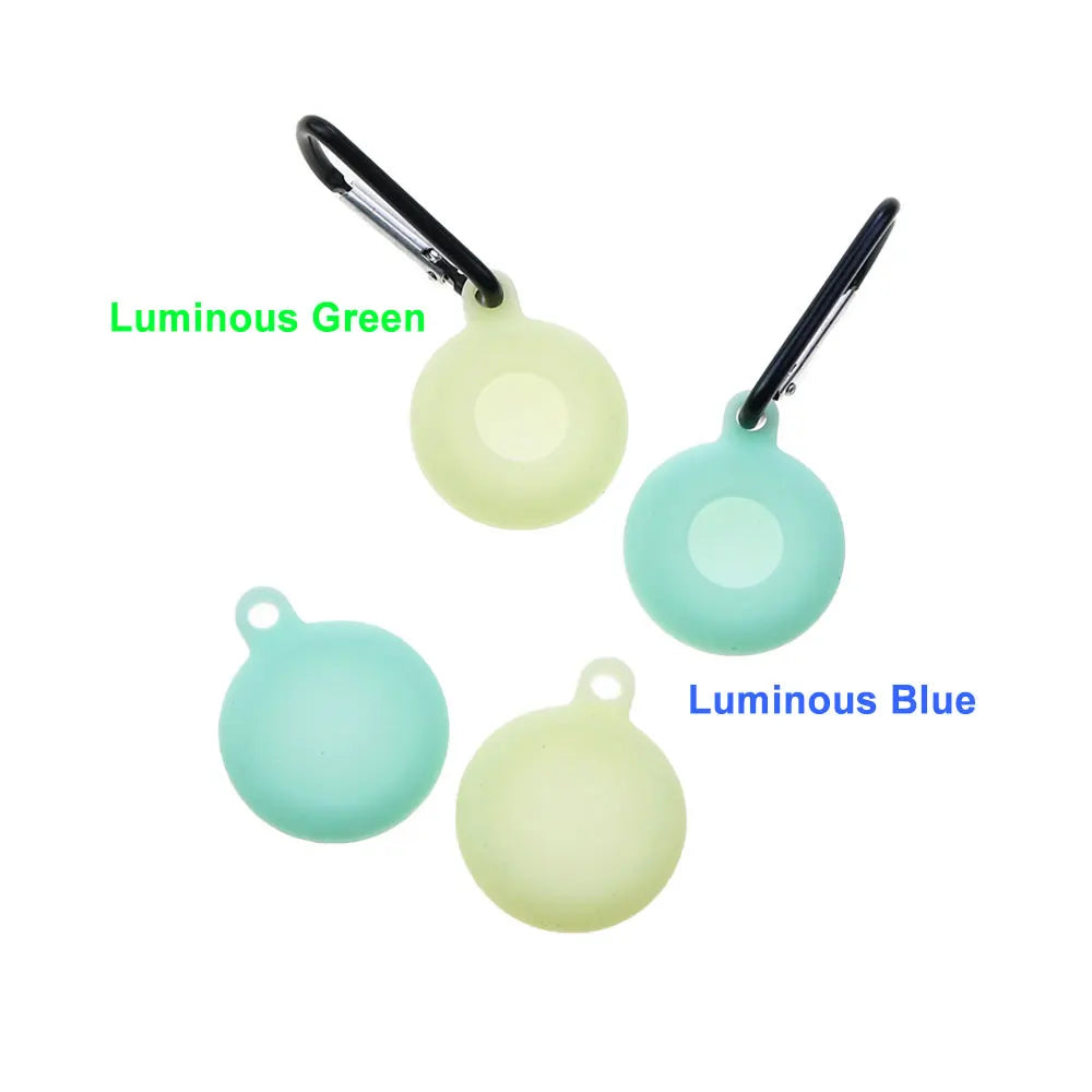 Silicone AirTag Protective Case with Keychain - Anti-Scratch Sleeve