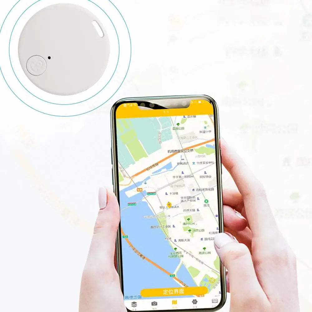 Mini Bluetooth GPS Anti-Loss Alarm Keychain Tracker - Smart Wallet, Dog, Pet & Child Key Finder