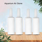 Mineral Bubble Air Stones for Aquariums (5-Pack, Round, Aerator & Hydroponics)