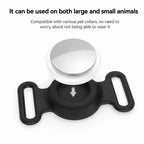 No-Monthly-Fee Find My Compatible Smart GPS Collar Tracker for Cats & Dogs - Waterproof Finder Tag (iOS)