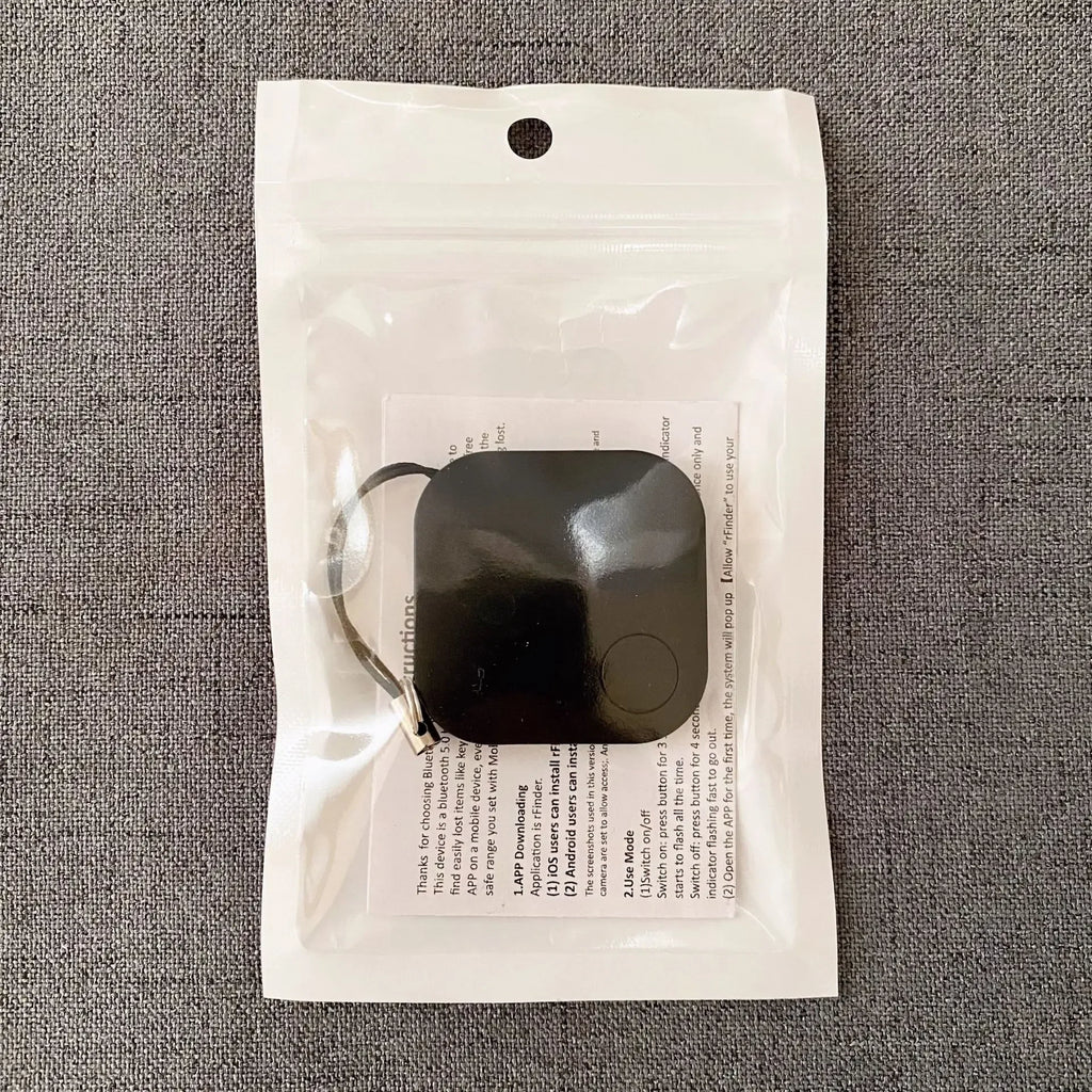 Mini Bluetooth Pet Tracker with Built-In Speaker - AirTag-Style Anti-Loss Finder for Dogs & Cats (iOS & Android)