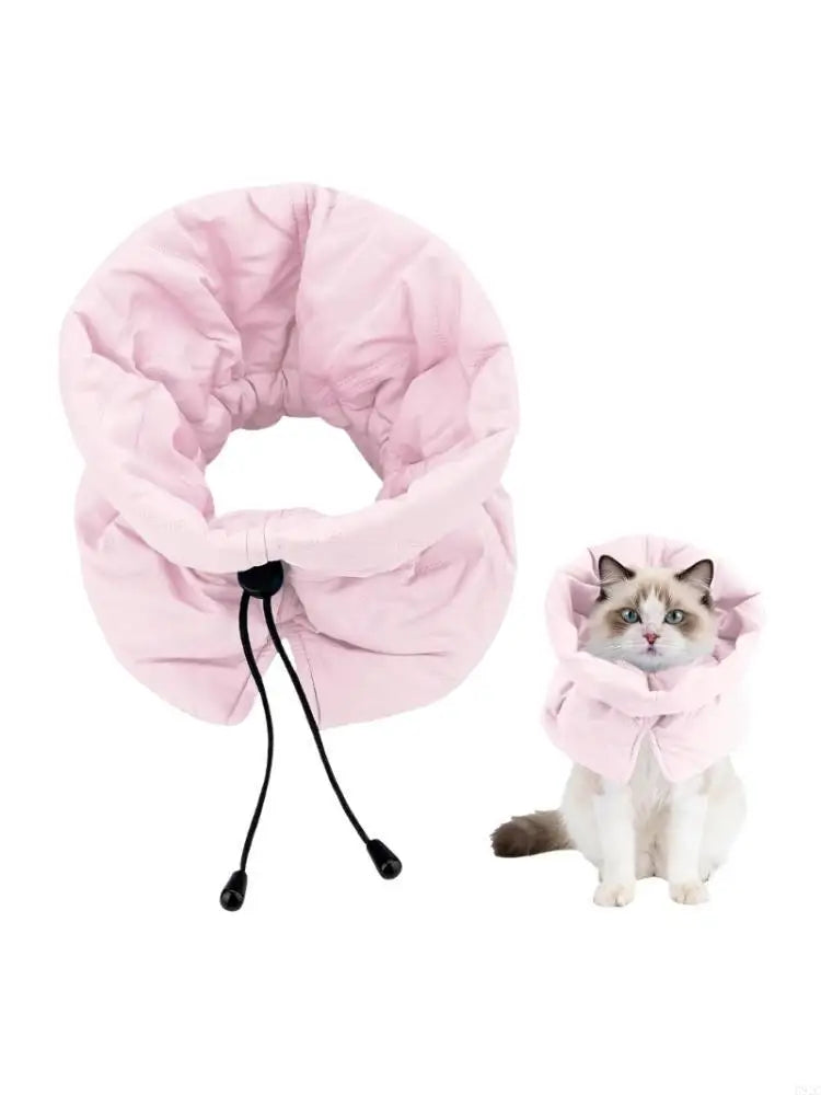 Soft Multifunctional Cat Recovery Collar — Anti-Lick Neck Protector for Daily Use & Post-Surgery