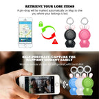 Mini Smart GPS Bluetooth Anti-Loss Tag - Real-Time Location Finder for Keys, Pets, Dogs, Cats & Kids
