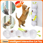Intelligent Whack-a-Hole Caterpillar Cat Toy — Motion-Activated Auto-Emerging Kitten Teaser