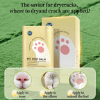 PetClear 15g Pet Paw Balm - Safe Lickable, Hypoallergenic Non-Irritating, Moisturizing to Prevent Dry Cracked Paws