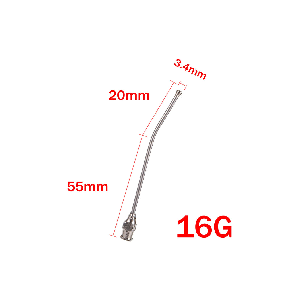 Manual Feeding Rearing Gavage Crop Needle Curved Medication Tube Cage Birds Mice Parrot Feeding Syringe