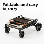 Medium Large Senior Dog Multifunction Pet Stroller Outdoor Travel Portable Foldable Stroller for Dog Pet Trolley Pet Stroller