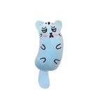 Mini Catnip Chew Toy for Kittens — Cute Plush Teeth Grinding Squeaky Toy with Catnip