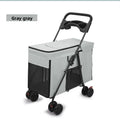 Medium Sized Dog Pet Stroller Multifunction Foldable Outdoor Push Cart Portable Cats Small Dogs Dog Stroller Cat Stroller