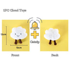 Catnip Squeaky Cat Plush Toy with Bell — Cute Interactive Kitten Toy with Built-In Sound