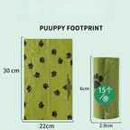 Pet Fecal Bag Dispenser Cat Dog Outdoor Pocket Hanging Buckle Portable Eco-friendly Biodegradable Pet Garbage Bag Pet Supplies