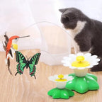 Electric Rotating Hummingbird Cat Toy — Automatic Shake & Fly Intelligence Trainer