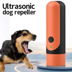 Mini High-Power Ultrasonic Dog Repeller & Anti-Bark Training Device - Long-Distance Outdoor Self-Defense Tool