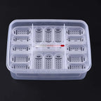 16 Grids Reptiles Egg Incubator Tray Lizard Snake Eggs Hatcher Plastic Case Box