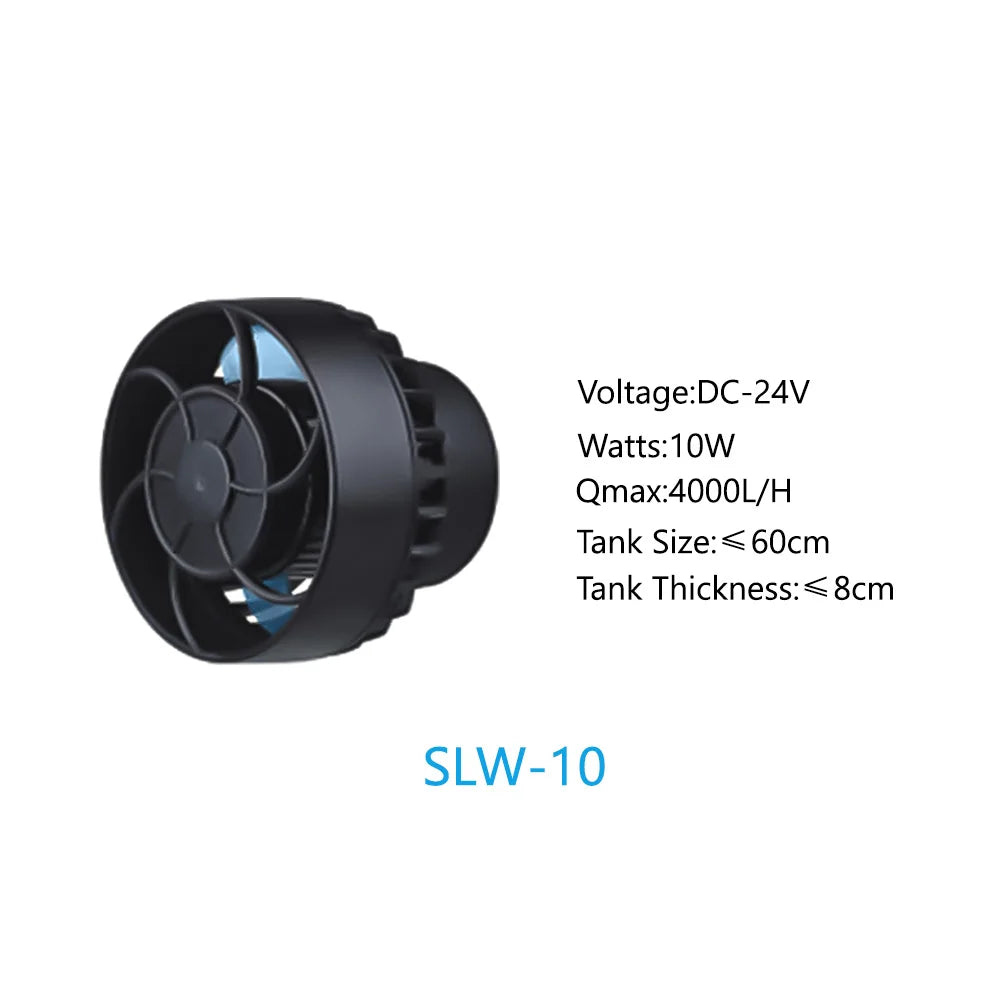 Jebao SLW Aquarium Wavemaker Pump (SINE Wave, Freshwater & Saltwater, Manual Control)