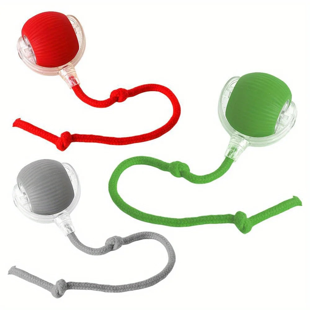Smart Rolling Ball Toy with Faux Tail