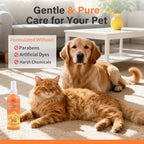 Citrus Enzymatic Pet Deodorizing Spray Urine Stain Odor Neutralizer Deep Cleaning Pet Safe Carpet Rug Upholstery Dogs & Cats