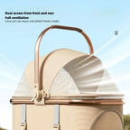 2026 New One Click Foldable Pet Stroller Portable Separable Light Weight Universal Outdoor Travel for Cats and Dogs Pet Stroller