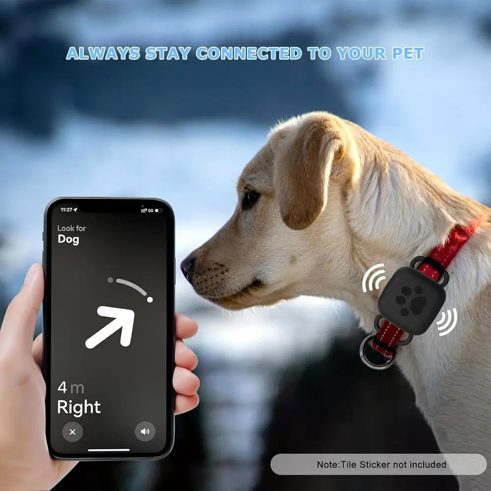 Multicolor Silicone Case for Tile Mate 2022/2024 - Waterproof, Dustproof & Pet Collar Attachable