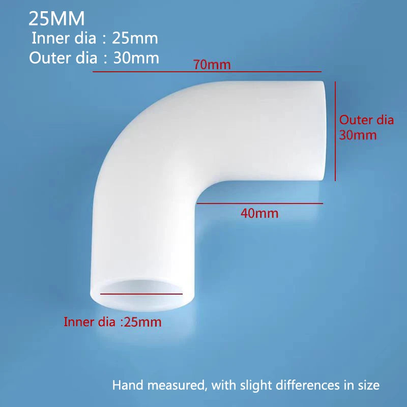 Soft Silicone Aquarium Elbow Connector (Flexible Joint, Hard Tube Adapter, Filter Hose)