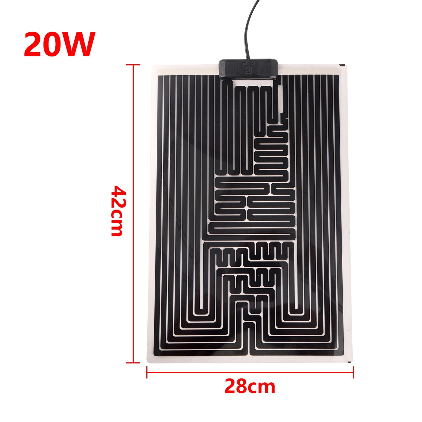 EU Plug Reptile Heating Pad For Lizard Turtle Heater Reptiles Warm Adjustable Temperature Controller Mat For Small Fish Tank 1Pc