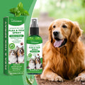 Gentle Cleaning Pet Flea Spray Safe Tick Control Non Toxic Plant Based Formula Fast Acting Flea Killer for Dogs, Cats