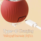 Electric Rolling Ball Cat & Dog Toy — USB Rechargeable Rat-Imitating Auto-Move Trainer
