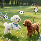 Waterproof Pet Social Sticker Tags (Cartoon, Double-Sided, 5 Styles)