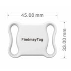Waterproof GPS Cat Collar Tracker Supplies - Mini Anti-Loss Bluetooth Locator for Apple & Android (Cat Accessories)