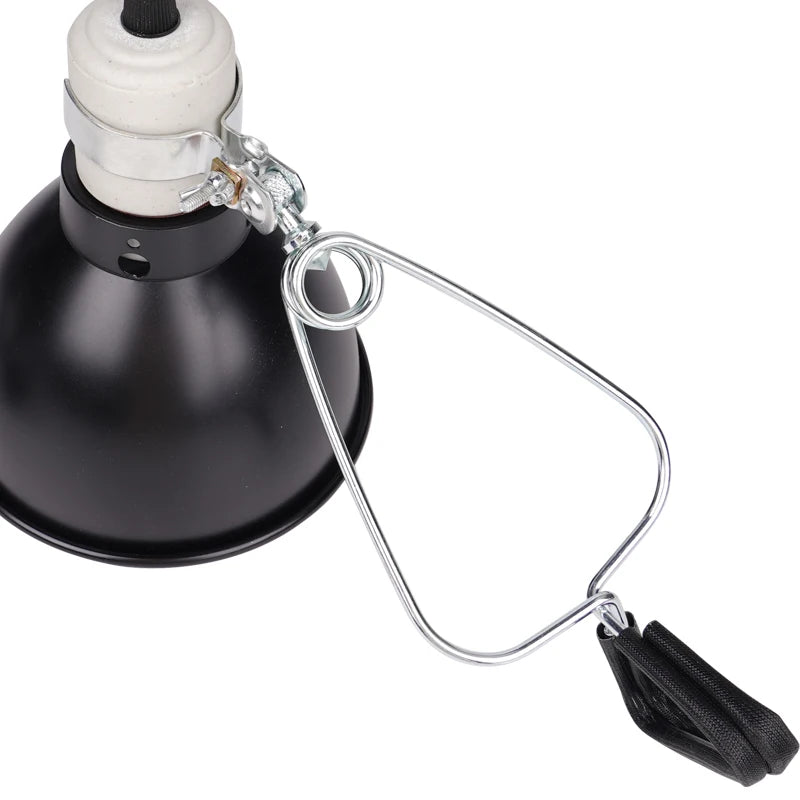 300W E27 Reptile Lamp Set Illumination 100-240V UVB Heating Lamp Bracket Pet Light Bulb Bracket Lampshade Emission Lamps Reptile