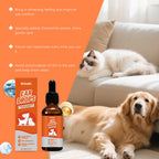 Dog Ear Care Drops Earwax Remover Relieve Itching Reduce Odor Anti-Fungals Dogs Cats Care Agent Gentle Pet Ear Cleaner Liquid