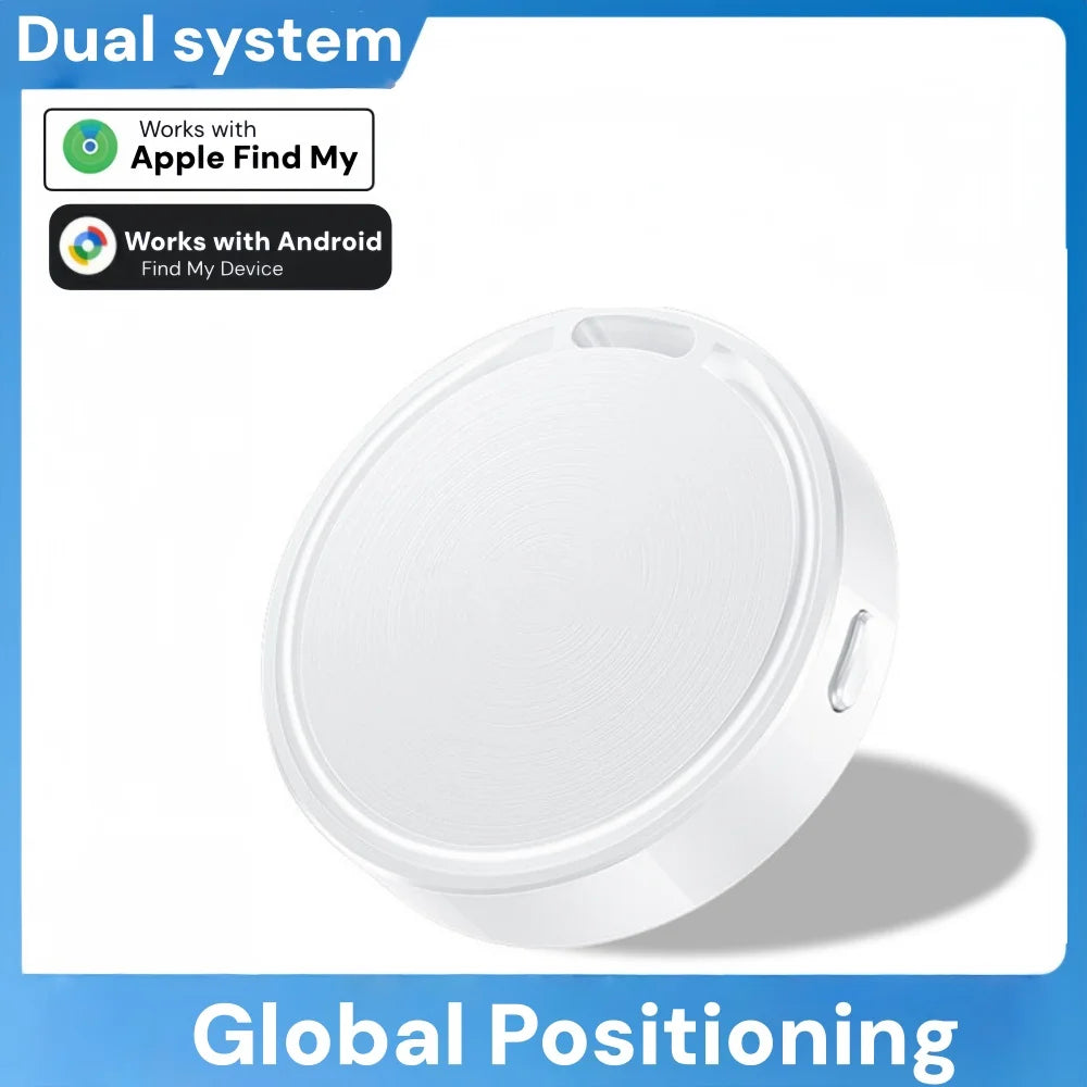 Mini Dual-System GPS Anti-Loss Tracker for iOS & Android - Universal Pet & Luggage Locator