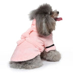 Cute Quick-drying Dog Bathrobe Soft Absorbent Puppy Robe Nightwear Pet Bathing Supplies Dog Towel for Small Large Dog