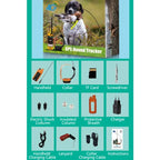 Professional Hunting Dog GPS Tracker with Real-Time Compass & 20-Collar Sync - OEM Available