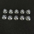 10Pcs Transparent Black Aquarium Suction Cup Air Tube Holder Sucker for Fish Tank Pump Oxygen Air Tube Fixing Clip Accessories
