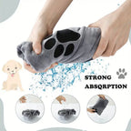 Pet Towel,Microfiber Dog Bath Beauty Towel,Super Absorbent Printing Dog Warming Towel,Thick Dog Cat Blanet,Pet Bath Products
