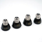 E27 Pet Heating Lamp Black In-Frared Ceramic Emitter Heat Light Bulb Pet Brooder Reptile Mini Infrared Lamp 25/50/75/100W