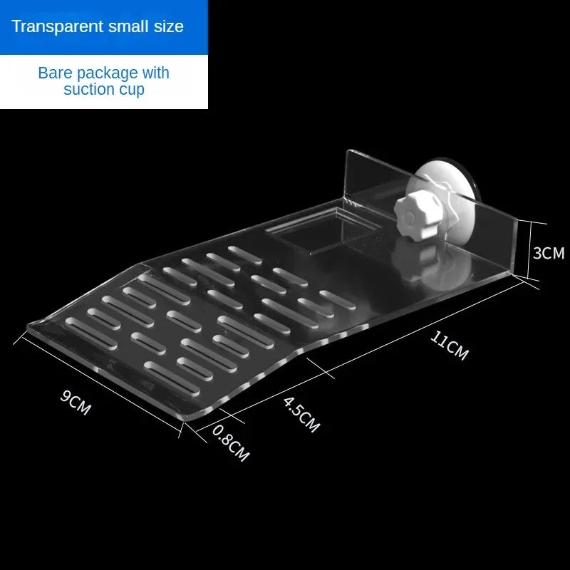 Turtle Pier Dock Basking Platform Shelf Ramp Steps Landing Fish Tank Decor S/M/L Turtle Pier for Aquarium Fish Tanks