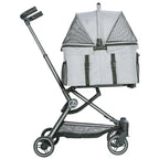 ROODO 2026 Upgraded Version 3 in 1 Dog Cat Stroller with Detachable Carrier Lightweight Folding Portable All Terrain Pet Travel