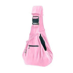 Double Sided Pet Carrier Bags Adjustable Strap Comfortable Pet Messenger Bag with Safety Harness Large Capacity Pet Shoulder Bag