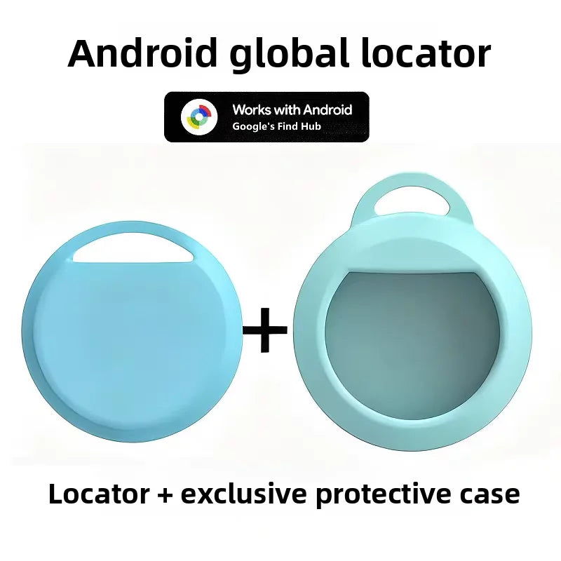Android-Compatible Anti-Lost Locator with Protective Cover & Lanyard for Cars, Elderly & Pets