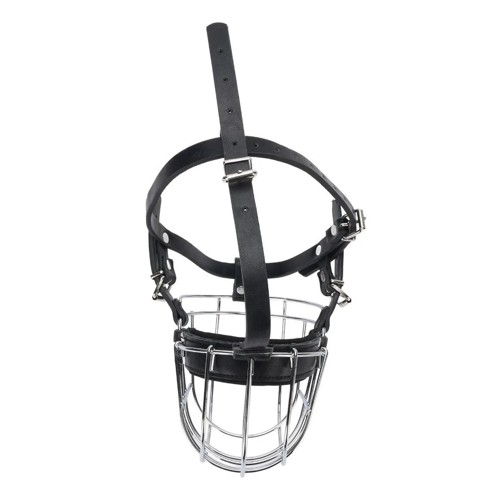 Metal Basket Dog Muzzle (Outdoor Walk, Anti-Bite, Easy Clean)