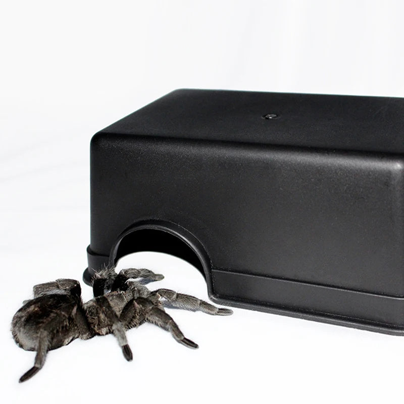 Reptile Hiding Cave Turtle Lizard Snake Hide Rest Cave Reptiles Toys Basking Hide Habitat Aquarium Landscaping Terrarium Decor