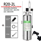 Aquarium DIY CO2 Generator system Kit Stainless Steel CO2 Cylinder Generator System Carbon Dioxide Reactor Kit For Plant Fish