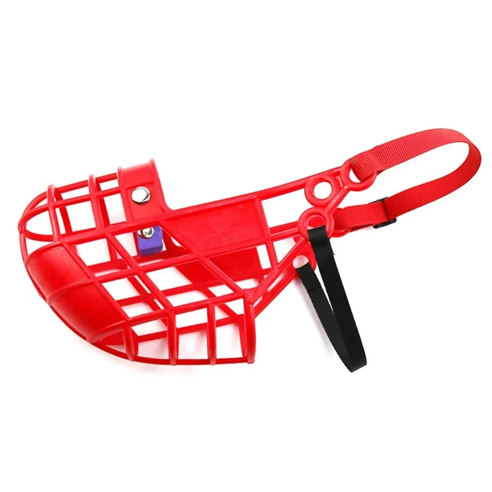 Adjustable Anti-Biting Dog Muzzle (Buckle, Stop Barking, All Breeds)