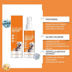 100ml Pet Skin Care Spray Promotes Skin Repair Soothes Irritation Maintains Healthy Skin Portable Pet Cleansing Spray